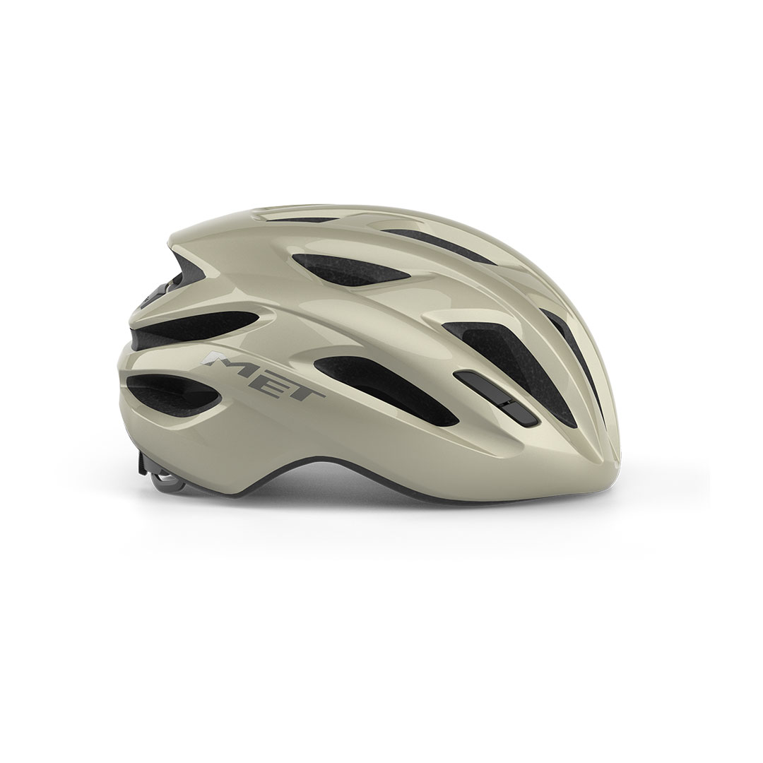 Capacete Strada Idolo Cinza Metalizado Brilhante Tamanho Único (52-59cm)