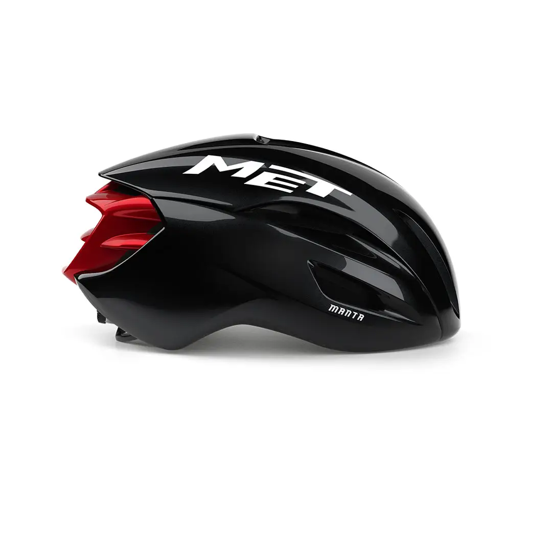 Street Helmet Manta Mips Black Red Glossy Size S (52-56cm) - image