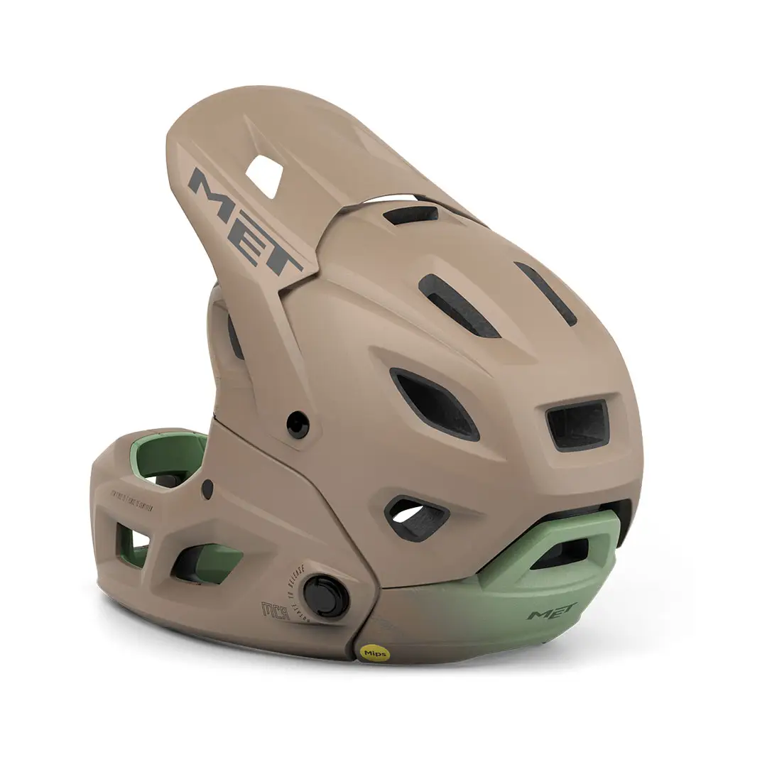 Casco Integrale Con Mentoniera Removibie Parachute MCR Mips Fungi Opaco Taglia S (52-56cm) #3