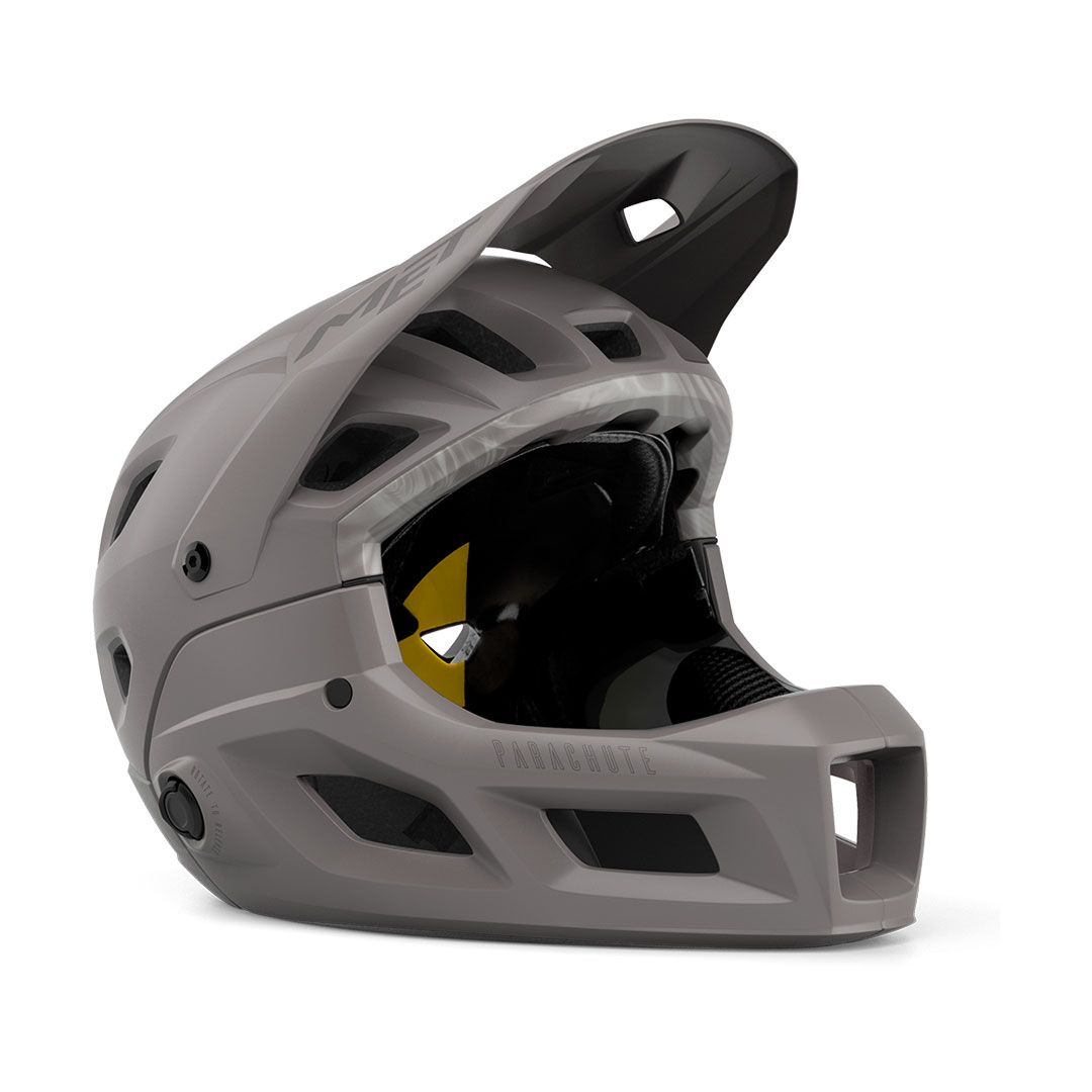 Casco Integral Con Mentonera Removible Parachute MCR Mips Fossil Fern Opaco Talla S (52-56cm)