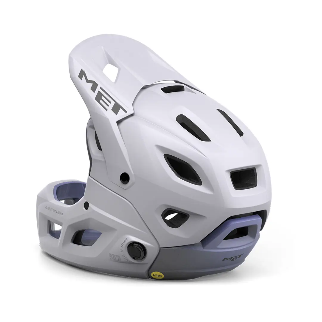 Casco Integral Parachute MCR Mips Lila Opaco Talla S (52-56cm) #2