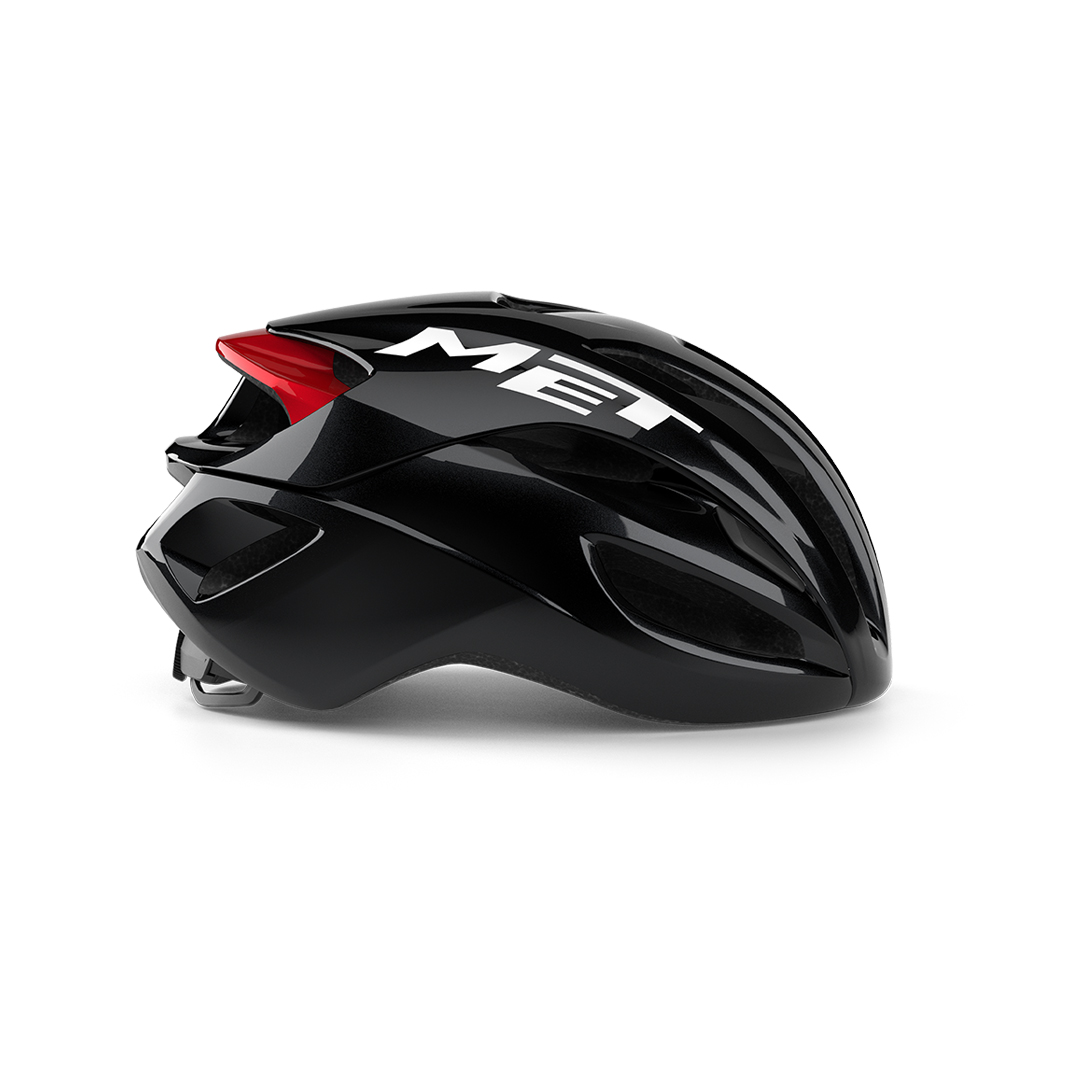 Casco de Carretera Rivale Mips Negro Rojo Brillante Talla S (52-56cm)