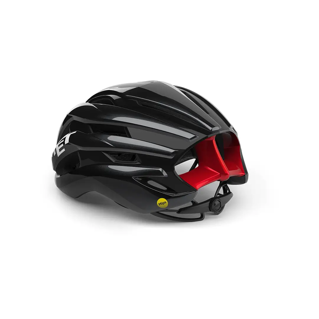 Casco Carretera Trenta Mips Negro Rojo Brillante Talla S (52-56cm) #2