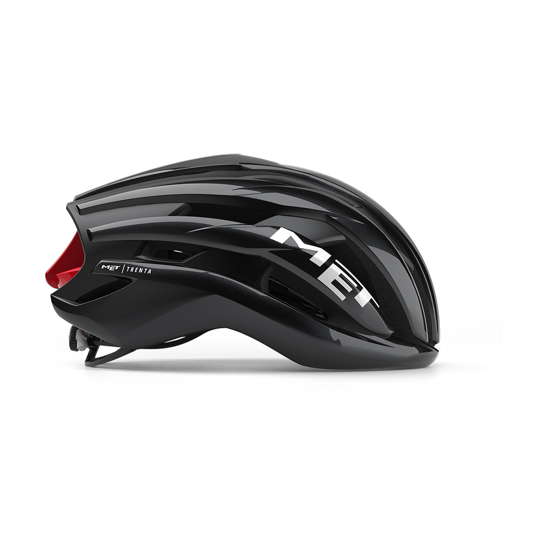 Casco Carretera Trenta Mips Negro Rojo Brillante Talla S (52-56cm)