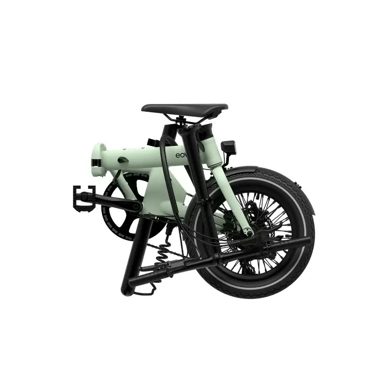 Bici Elettrica Pieghevole Morning 16'' 4v 230Wh Motore EOVOLT Posteriore Verde Taglia Unica #2
