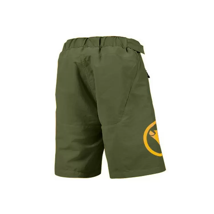Pantaloncini Mtb MT500JR con Imbottitura Bambino Verde Taglia S (7-8 anni) #1