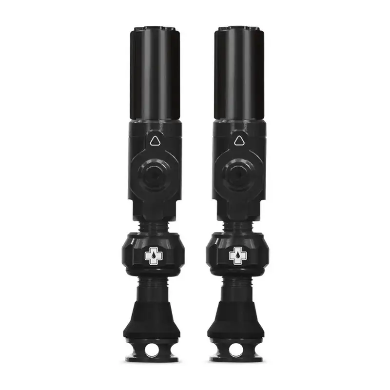 Coppia Valvole Tubeless Big Bore Hybrid Small 30mm Nero - image