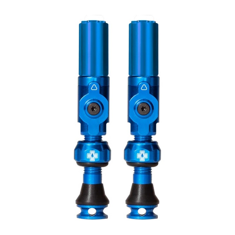 Coppia Valvole Tubeless Big Bore Hybrid Small 30mm Blu