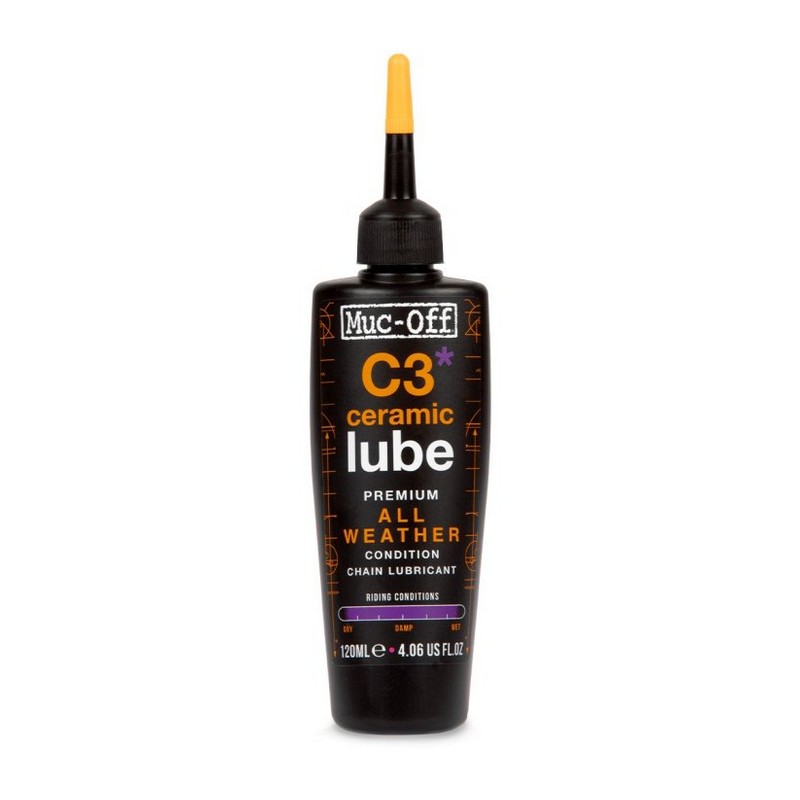 Lubrificante All Weather Ceramic Lube Biodegradabile 120ml Tutte Le Condizioni Climatiche