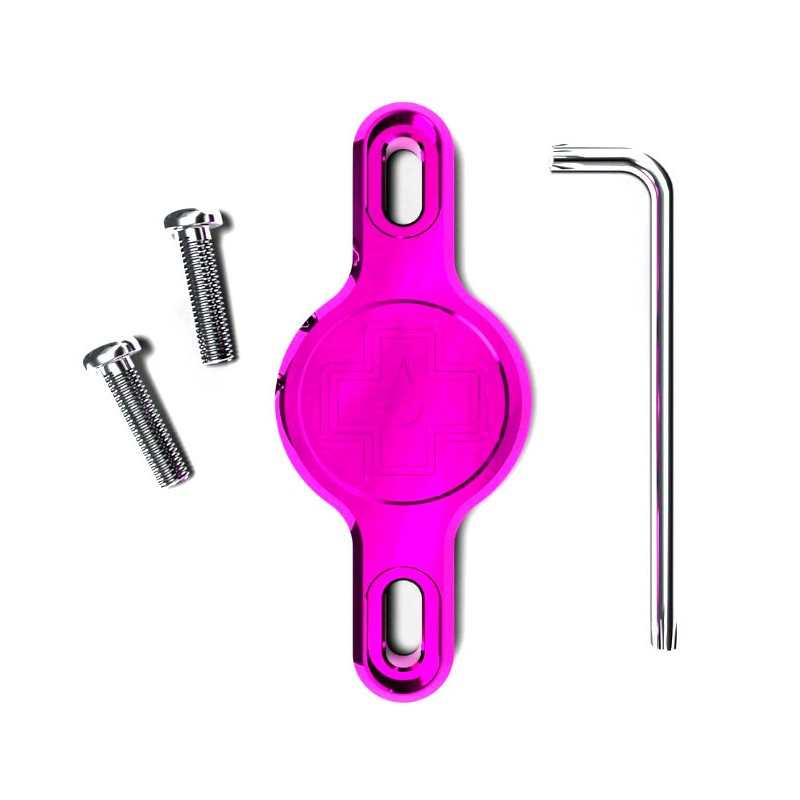 Secure Tag Holder 2.0 Anti-theft Support for Pink Bottle Cage