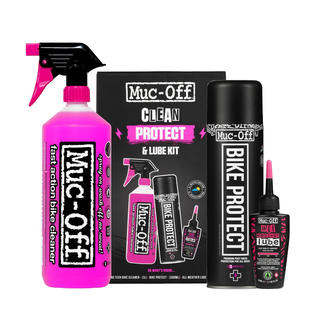 Kit Nettoyage Vélo Bike Wash Protect and Lube (Lubrifiant tout temps)