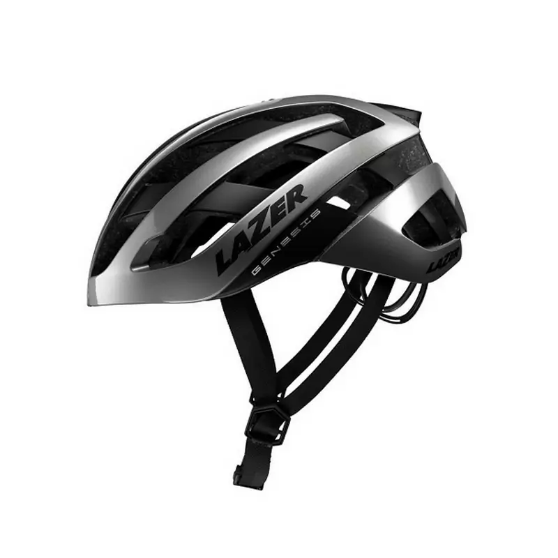 Capacete Genesis Titânio Brilhante Tamanho M (55-59cm) #3