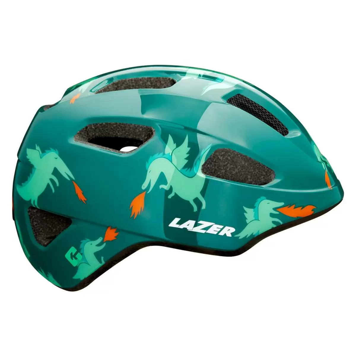 Nutz Kids Helmet KinetiCore CE Dragon Green One Size (50-56cm) - image