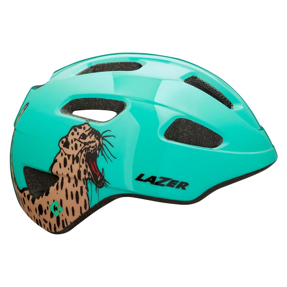 Nutz Kids Helmet KinetiCore CE Roaring Cat Light Green One Size (50-56cm)