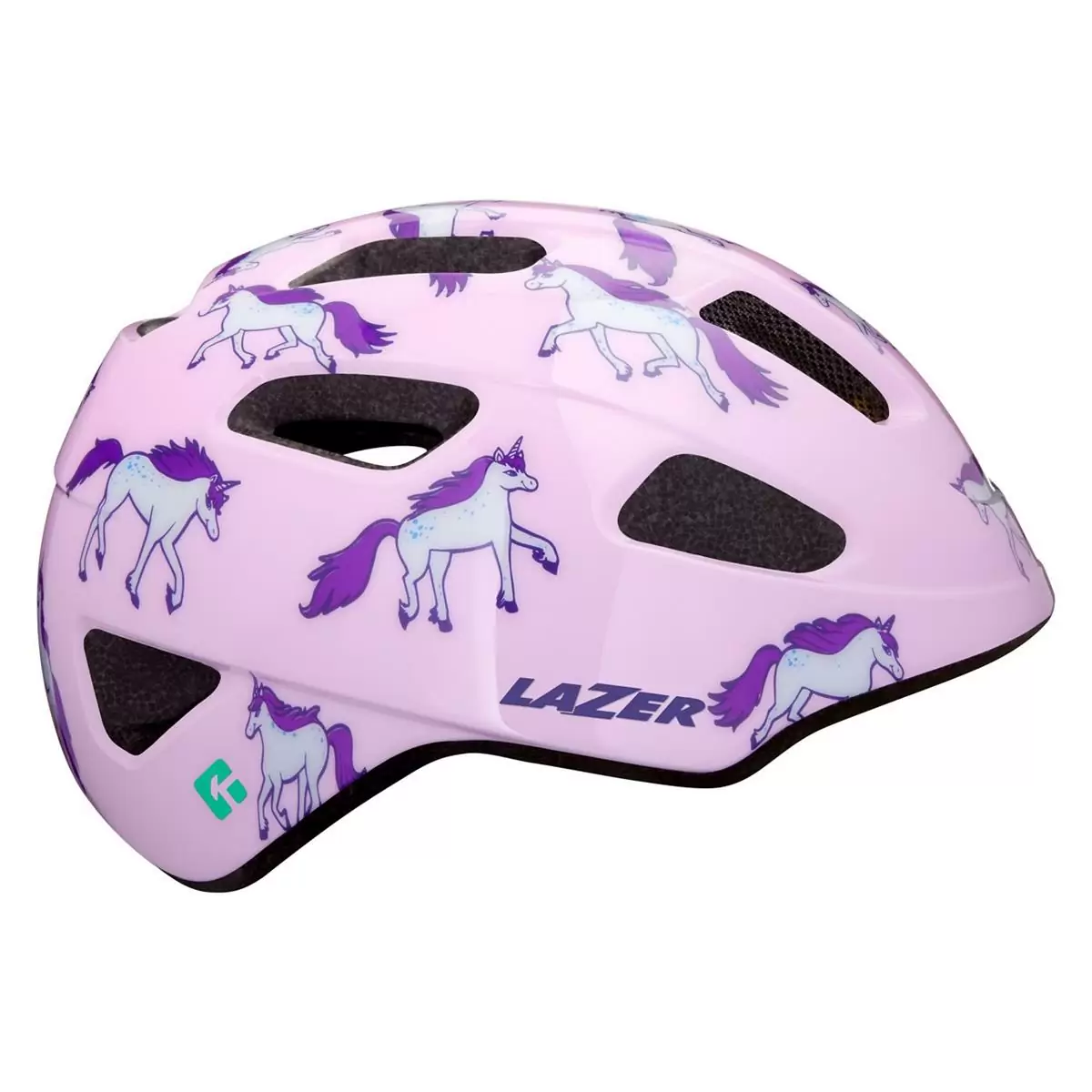 Nutz Kids Helmet KinetiCore CE Unicorn Pink/White One Size (50-56cm) - image