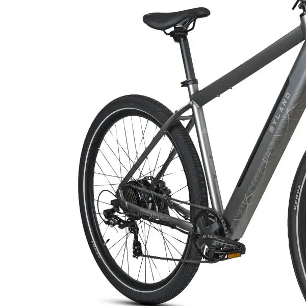 Lucio E-City 28 '' 7V 500Wh Gray Unique Taille #3