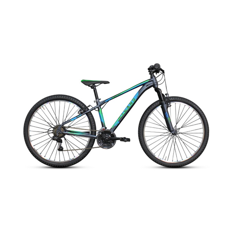 Bicicleta MTB para Niños 9-11 Años Reaction 24'' 6v Gris