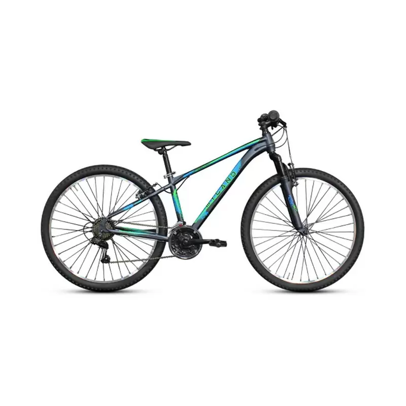 Bicicletta MTB Bambino 9-11 Anni Reaction 24'' 6v Grigio - image