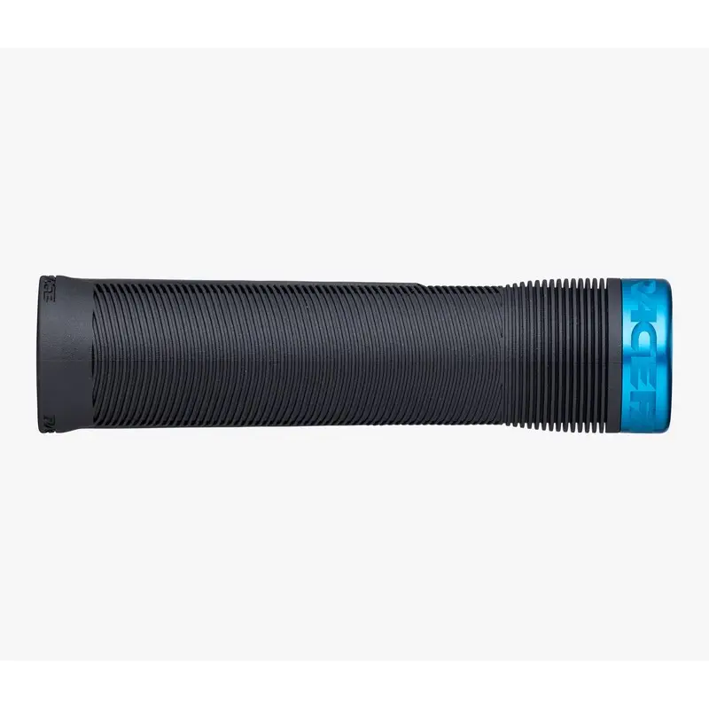 Paar Manopole Mtb Chester 34mm schwarz/blau - image