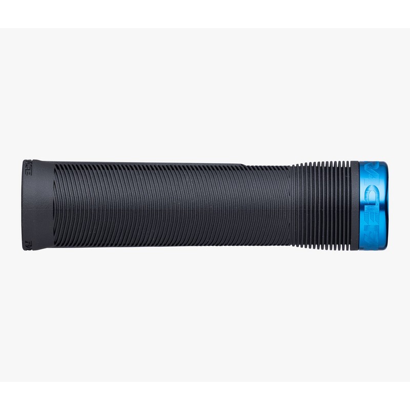 Paar Manopole Mtb Chester 34mm schwarz/blau
