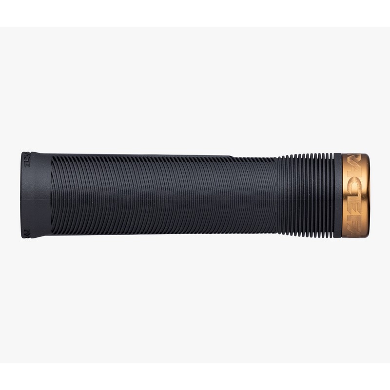 Paar Manopole Mtb Chester 34 mm schwarz/bronze