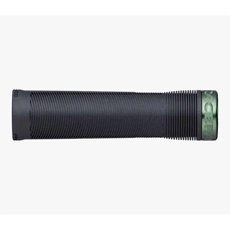 Paar Manopole Mtb Chester 34 mm schwarz/grün - image