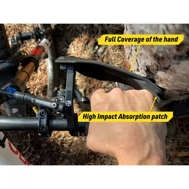 Reflektor-Aufkleber-Set 10mm für Mountainbike Schwarz