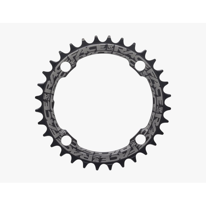 Coroa 4 parafusos 104 BCD NW 104x30D preto fosco