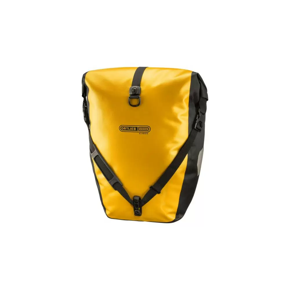 Rack Bags Pair Back-Roller Classic 20L + 20L Black/Yellow #2