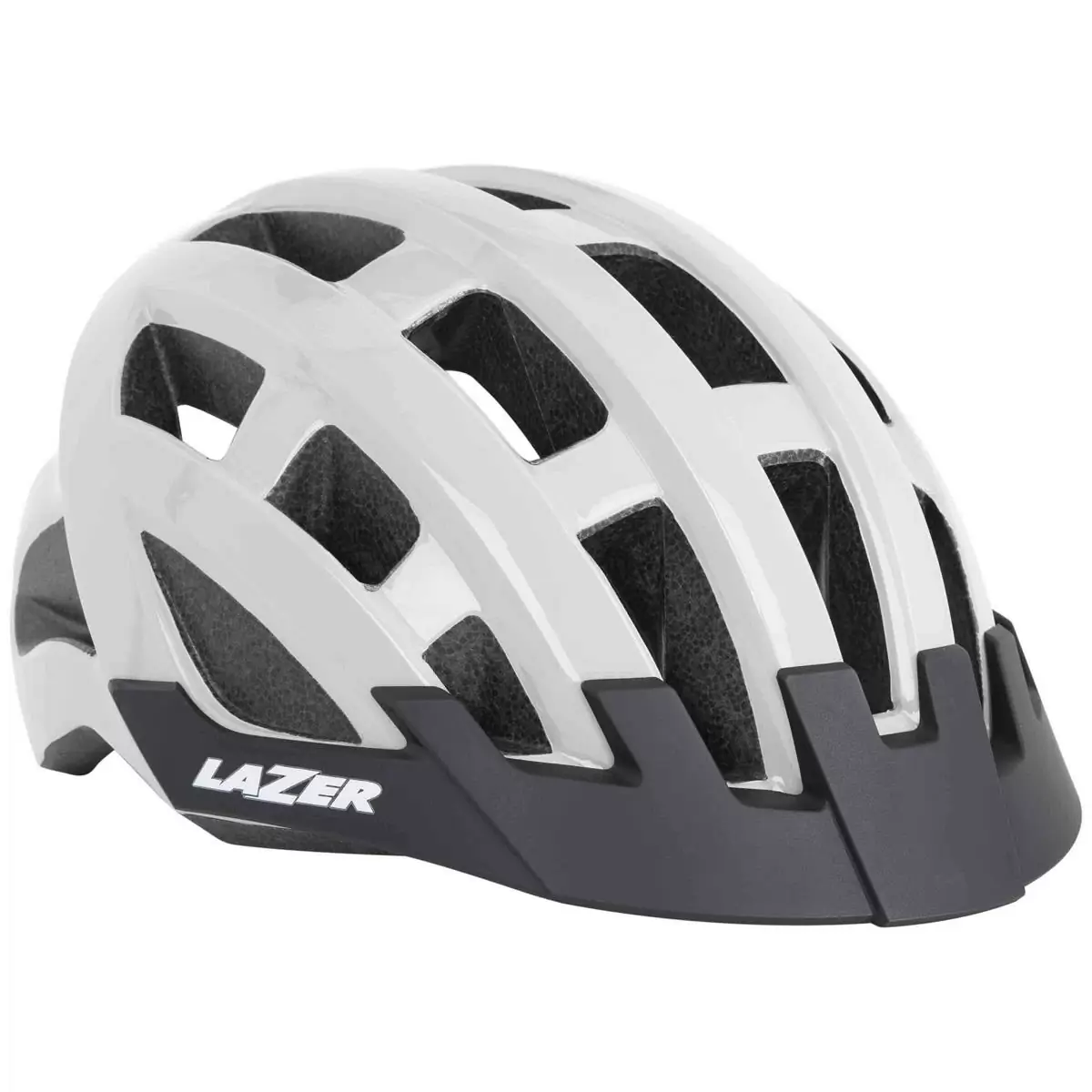 Helmet compact white one size (54-61) - image