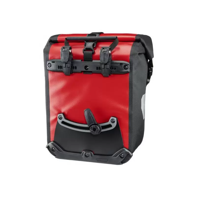 Paire de sacoches porte-bagages Sport-Roller Classic 12,5L + 12,5L Rouge #1