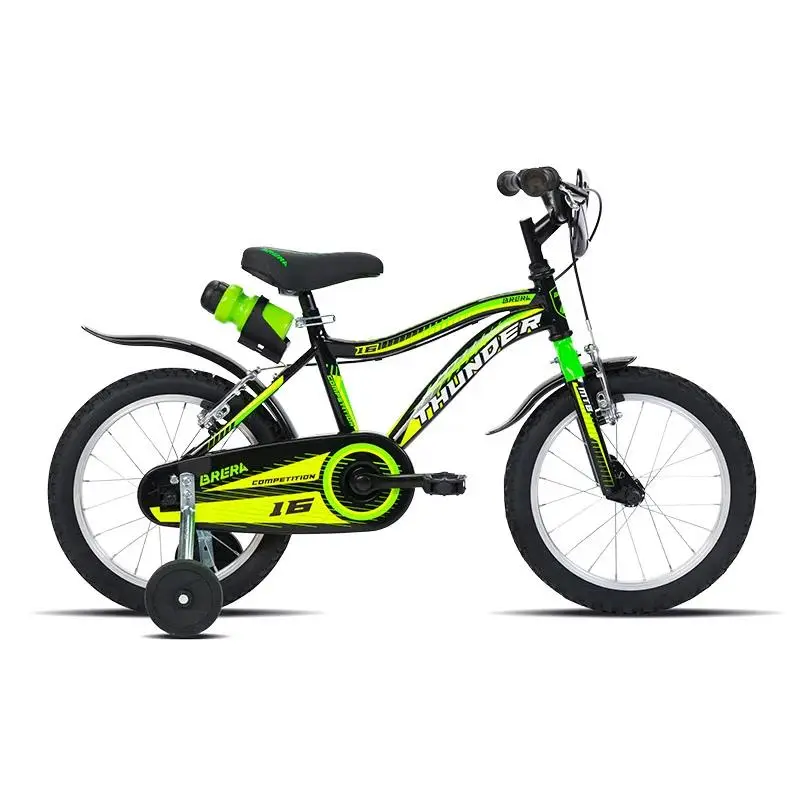 Bebé bebé 2-5 años 16 '' niños Accio Thunder 1V Negro/Verde - image