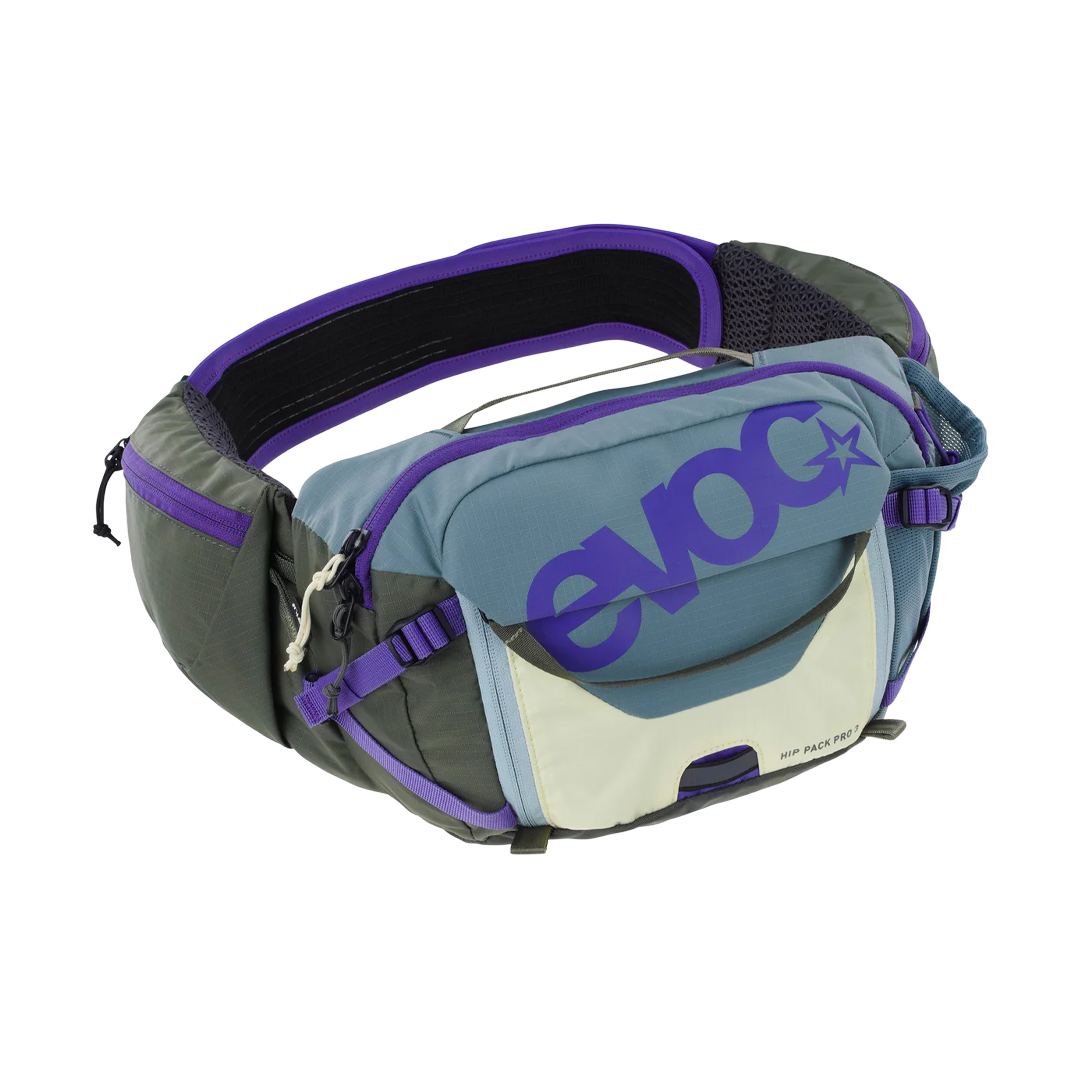 Marsupio Hip Pack Pro 3L Grau/Violett