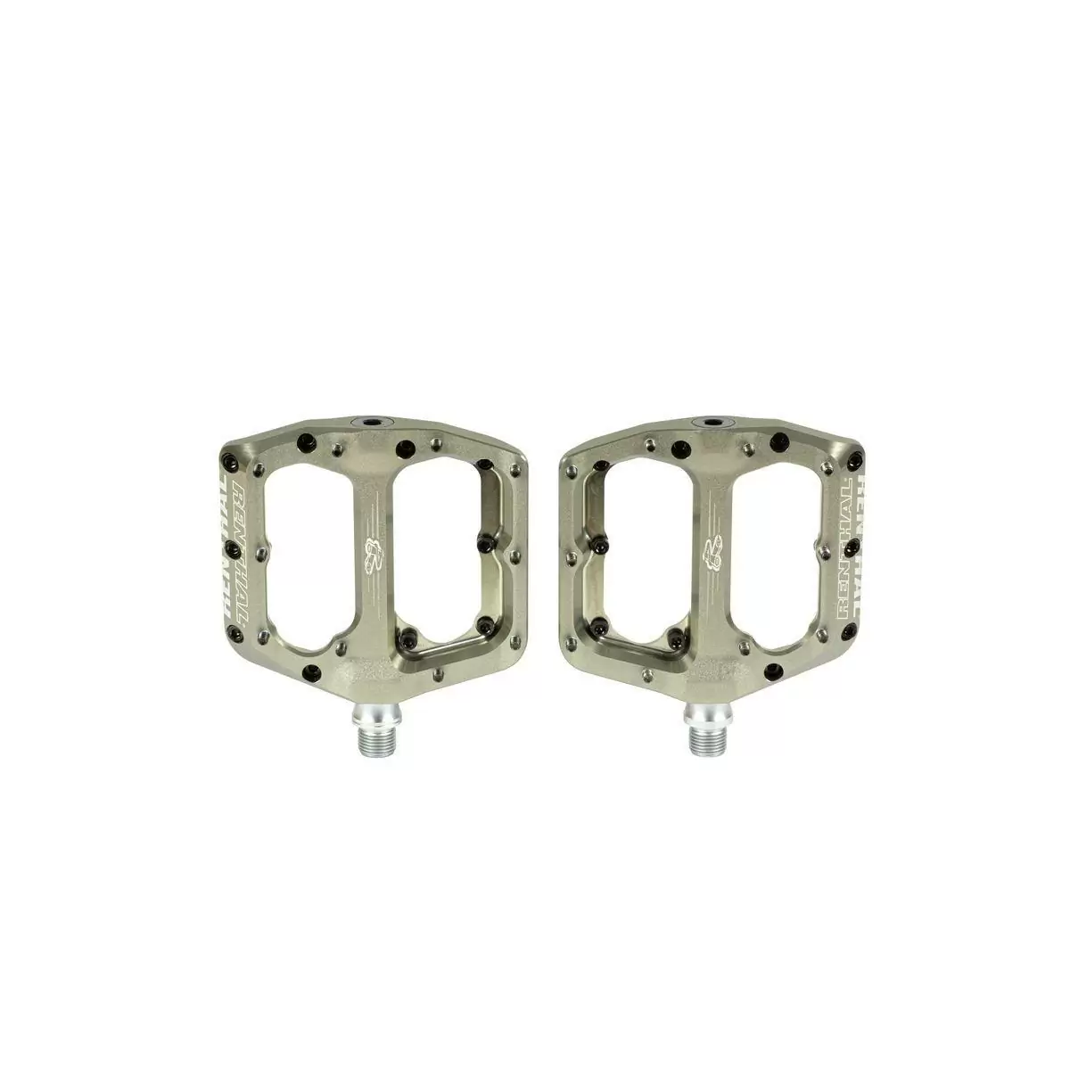 Pair of Revo-F AluGold Flat Pedals - image