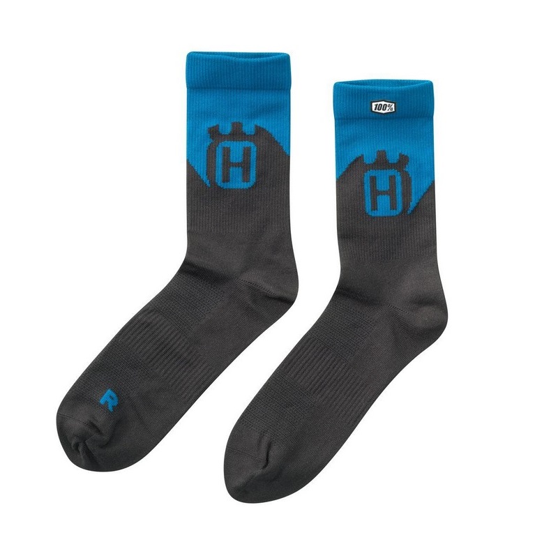 Discover Socks Black/Blue Size L/XL (42-46)