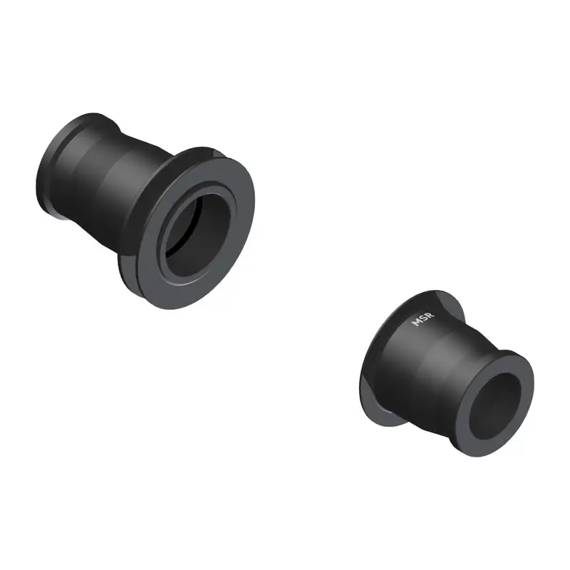 Kit Adattatori Mozzo Posteriore 142/12mm Nero Opaco Corpetto Microspline - image