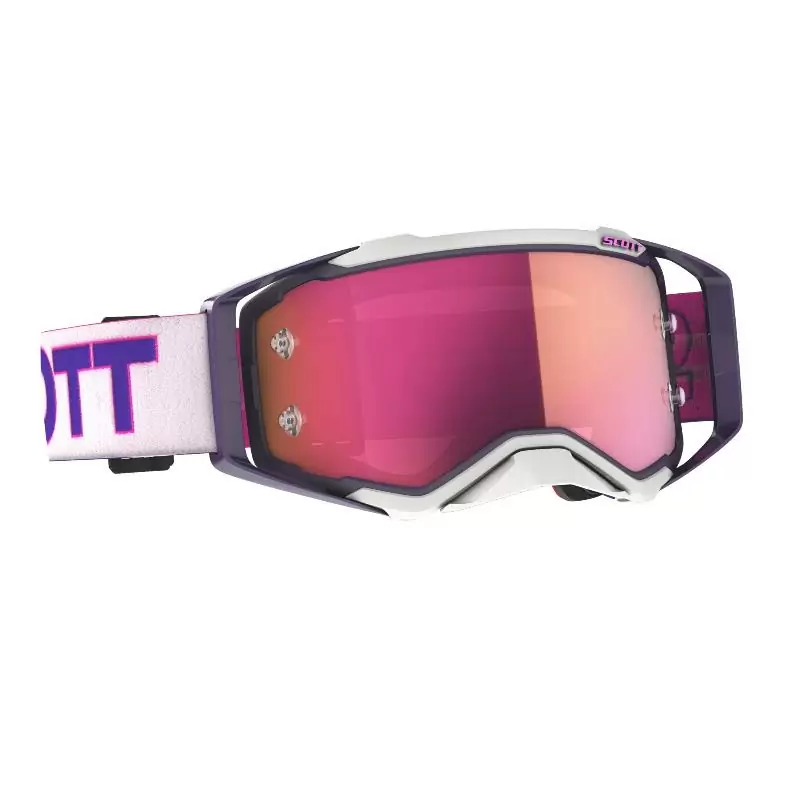 Purple Prospect goggle Pink Chrome Works lens - image