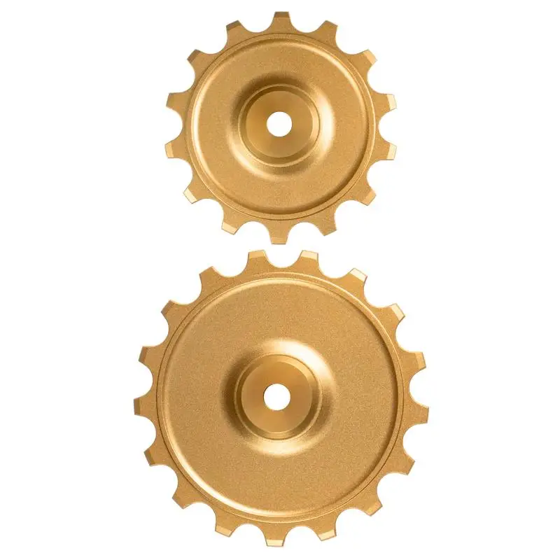 Par de Polias Mtb Evo S Sram T-Type 14/17D Dourado - image