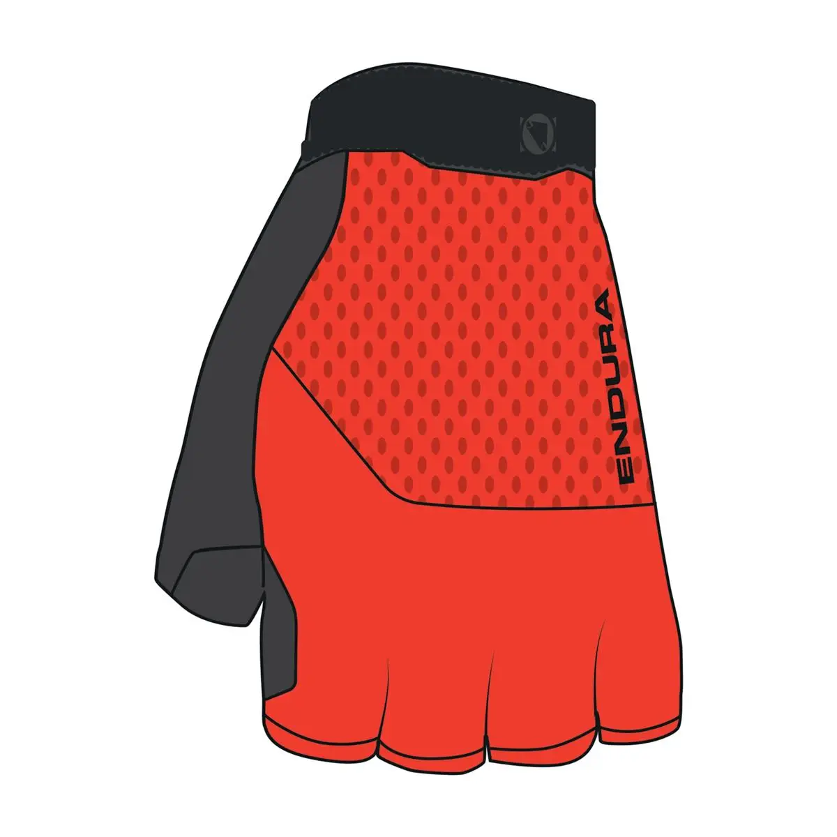 Guanti Strada Loop Mitt Rosso Taglia XXS - image