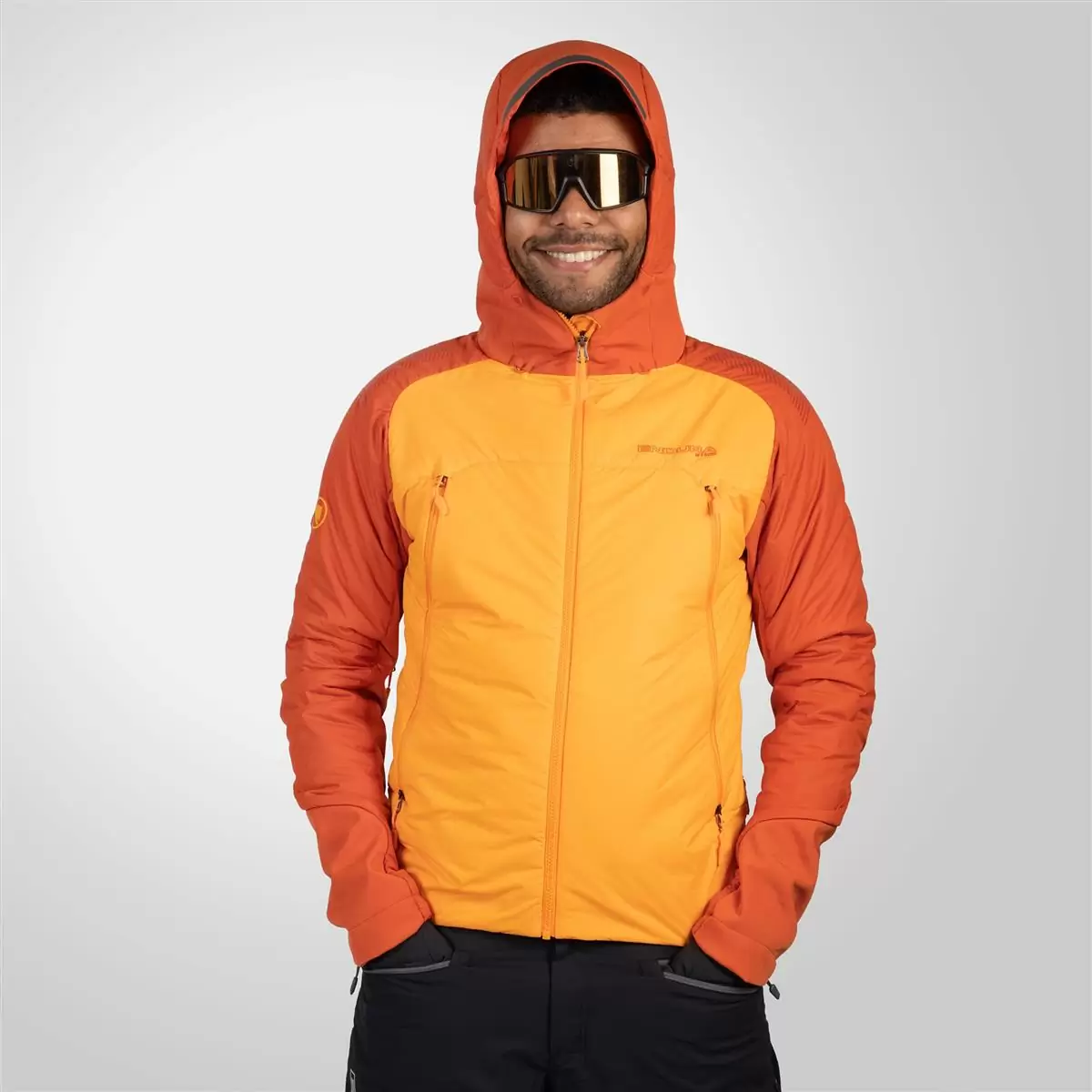 Winter-MTB-Jacke MT500 Freezing Point Jacket II Orange Größe S #2