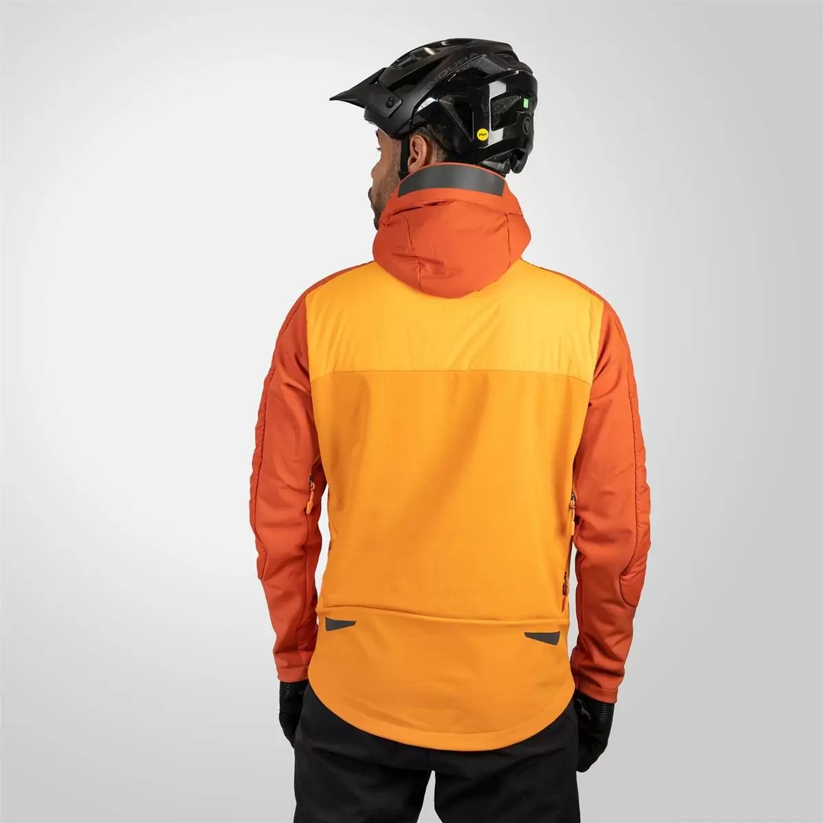 Winter-MTB-Jacke MT500 Freezing Point Jacket II Orange Größe S #3