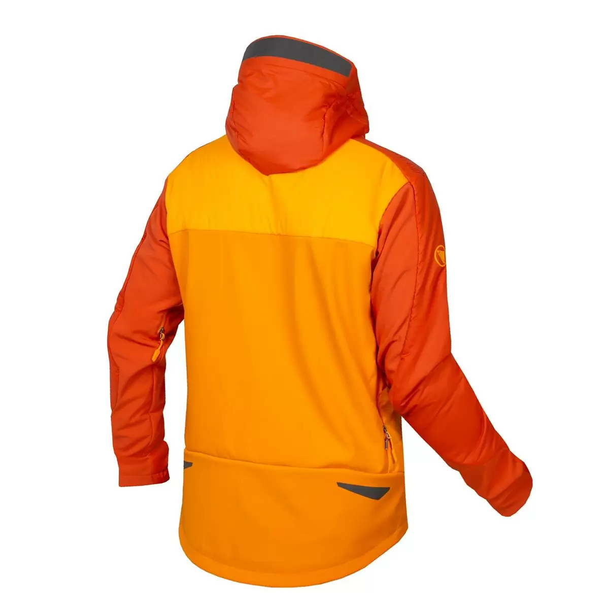 Winter-MTB-Jacke MT500 Freezing Point Jacket II Orange Größe S #1
