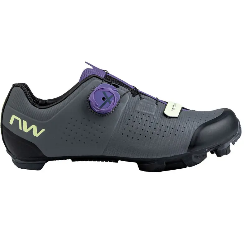 MTB Razer Damen Schuhe Dunkelgrau/Violett Größe 36 - image