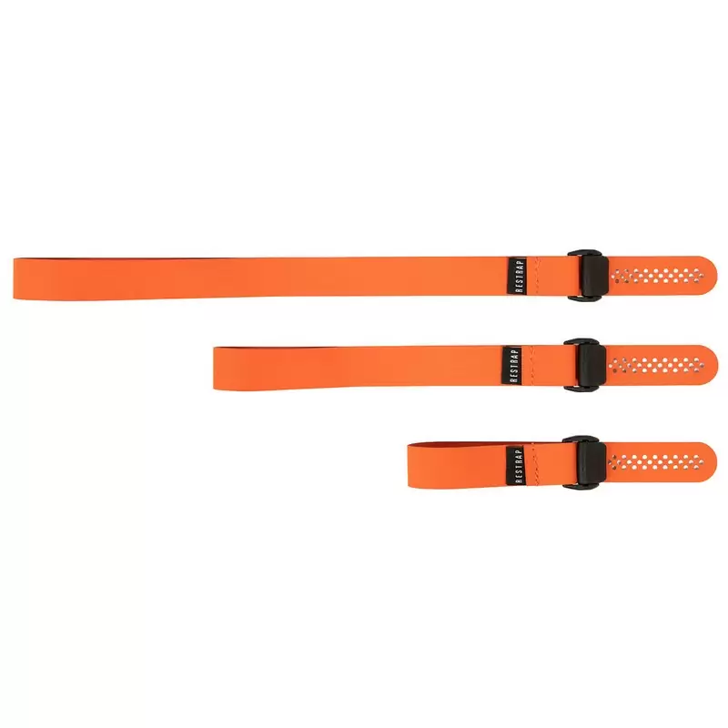 Set Cinghie Fast Straps Mixed 25 / 45 / 65cm Arancio - image