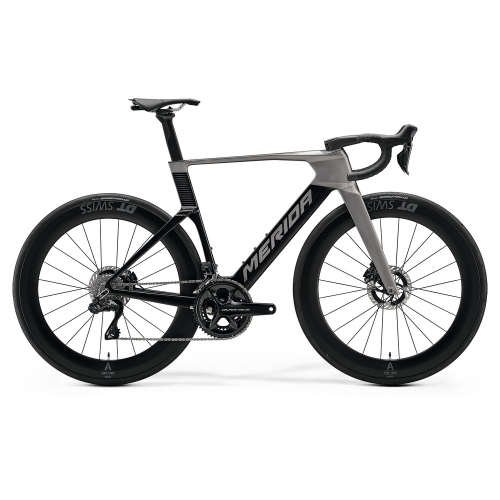 Reacto Pro 28'' Dura Ace Powermeter 2x12v Slate Grey/Black 2027 Taglia S