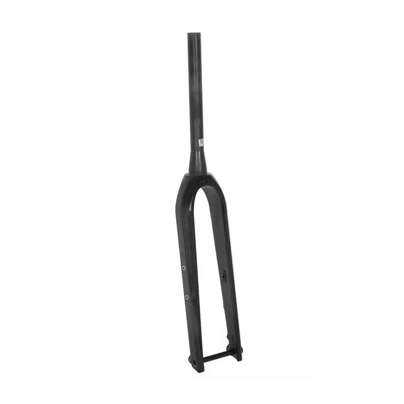 Gravel Fork Full Carbon 28'' 1 1/8'' - 1 1/2'' Flatmount PP12/100 Glossy Finish with Expander - image