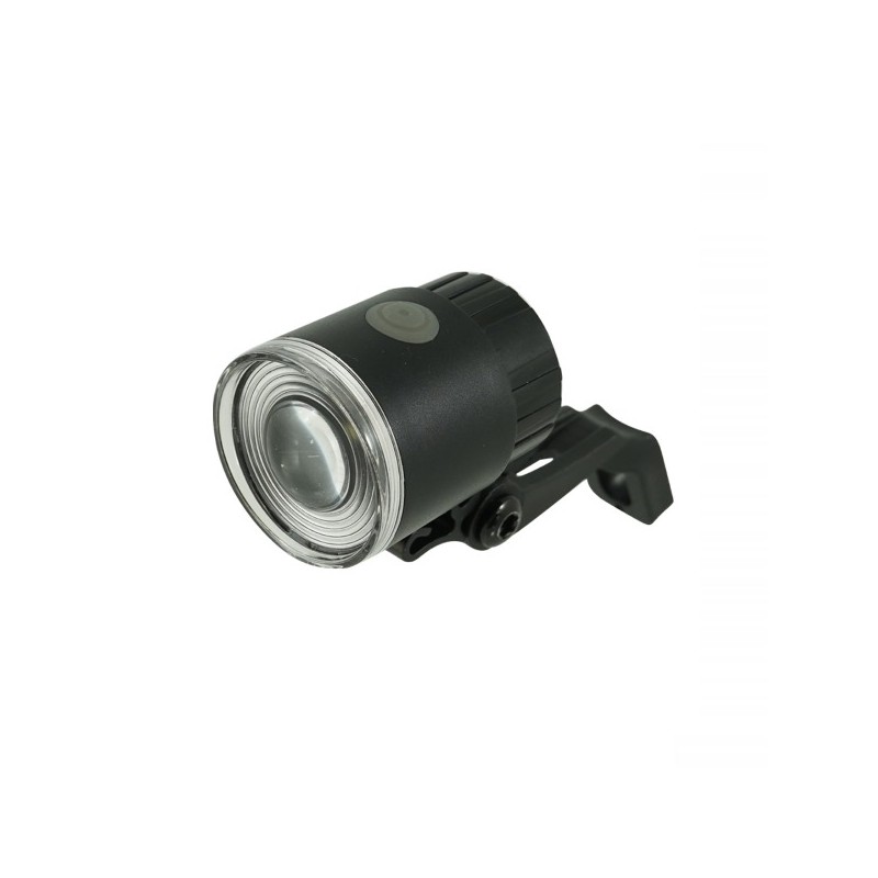 Rundes 1 LED-Frontlicht mit Batteriebefestigung am Gepäckträger/Gabel