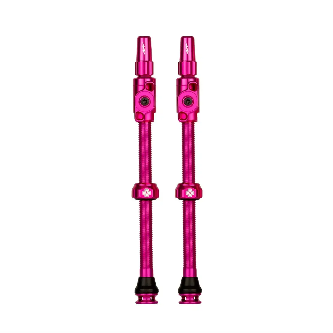 Par Válvulas Tubeless Big Bore Lite XXXL 80mm Rosa - image