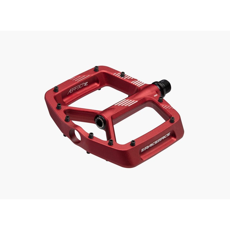 Par de pedal mtb aeffect-r vermelho