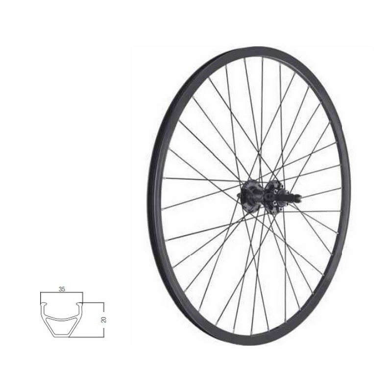27.5'' Front Wheel Disc Tubeless Ready QR100